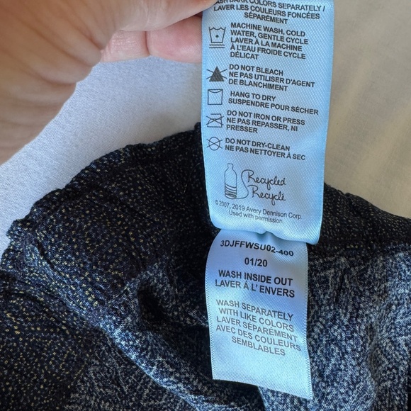 Far West NEW Women's Small Marine Elastic Waist Viscose Shorts Navy Beach Summer - Picture 9 of 14